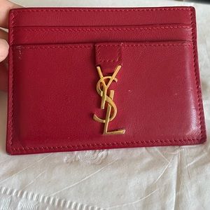 YSL card holder